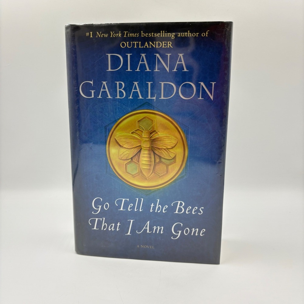 Diana Gabaldon Go Tell the Bees That I Am Gone Hardcover 1st Ed Blue Good